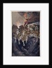 Merodach sets forth to attack Tiamat by Ernest Wellcousins