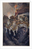 Merodach sets forth to attack Tiamat by Ernest Wellcousins