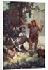 The Shepherd finds the babe Semiramus by Ernest Wellcousins