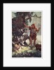 The Shepherd finds the babe Semiramus by Ernest Wellcousins