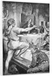 Beowulf replies haughtily to Hunferth by John Henry Frederick Bacon