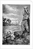 Thorbion lifted the huge stone by John Henry Frederick Bacon