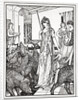 Circe sends the Swine (The Companions of Ulysses) to the Styes by Henry Justice Ford