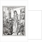 Circe sends the Swine (The Companions of Ulysses) to the Styes by Henry Justice Ford