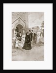 Her Majesty at Whippingham Church by A Forestier