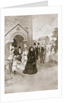 Her Majesty at Whippingham Church by A Forestier