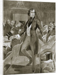 Disraeli's first speech in the House of Commons by Anonymous