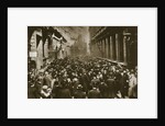 In Throgmorton Street beside the north wall of the London Stock Exchange by Anonymous