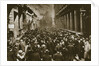 In Throgmorton Street beside the north wall of the London Stock Exchange by Anonymous