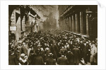 In Throgmorton Street beside the north wall of the London Stock Exchange by Anonymous