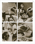 Making coloured glass eyeballs by Anonymous