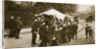 Children buying ice-cream from an Italian trader by Anonymous