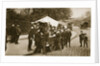 Children buying ice-cream from an Italian trader by Anonymous