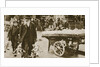 Old Jewish man and his grandson carrying some fowls by Anonymous
