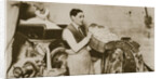 Jewish bakery preparing unleavened bread for Passover by Anonymous