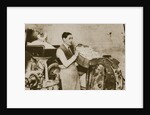 Jewish bakery preparing unleavened bread for Passover by Anonymous