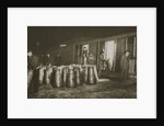 Unloading a milk train by Anonymous