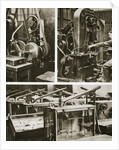Money making; stamping and milling the disks and weighing the finished coins by Anonymous