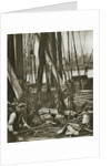 At the foot of the mast on a Thames Barge by Anonymous