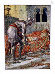 Sir Lancelot in the Chapel Perilous by Anonymous