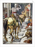 Percival Obtains the Shield of the Beating Heart by Anonymous