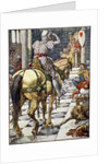 Percival Obtains the Shield of the Beating Heart by Anonymous