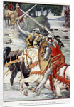 Beaumains Wins the Fight at the Ford by Anonymous