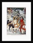 Beaumains Wins the Fight at the Ford by Anonymous