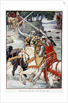 Beaumains Wins the Fight at the Ford by Anonymous