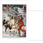 Beaumains Wins the Fight at the Ford by Anonymous
