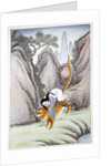 The Tiger Carries off Miao Shan by Anonymous