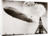 The German airship 'Hindenburg' blows up by Anonymous