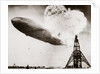 The German airship 'Hindenburg' blows up by Anonymous