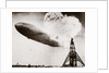 The German airship 'Hindenburg' blows up by Anonymous