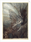 The frolic of the Rhine-Maidens by Arthur Rackham