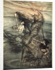 Mock away! Mock! The Nibelung makes for your toy! by Arthur Rackham