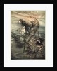 Mock away! Mock! The Nibelung makes for your toy! by Arthur Rackham