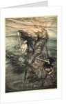 Mock away! Mock! The Nibelung makes for your toy! by Arthur Rackham