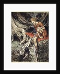 The Rhine's pure gleaming children told me of their sorrow by Arthur Rackham