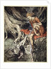 The Rhine's pure gleaming children told me of their sorrow by Arthur Rackham