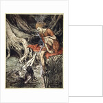 The Rhine's pure gleaming children told me of their sorrow by Arthur Rackham
