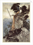 Brunnhilde by Arthur Rackham