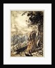 Brunnhilde stands for a long time, dazed and alarmed by Arthur Rackham