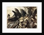 I flee for the first time and am pursued by Arthur Rackham