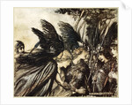 I flee for the first time and am pursued by Arthur Rackham