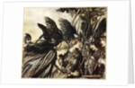 I flee for the first time and am pursued by Arthur Rackham