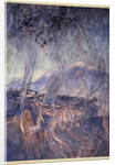 The sleep of Brunnhilde by Arthur Rackham