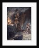 The forging of Nothung by Arthur Rackham