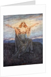 Sun, I hail thee! Hail, O light! Hail, O glorious day! by Arthur Rackham