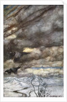 The ravens of Wotan by Arthur Rackham